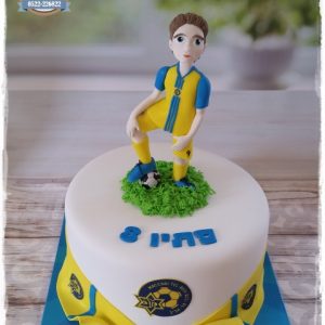 עוגת כדורגל מכבי תל אביב